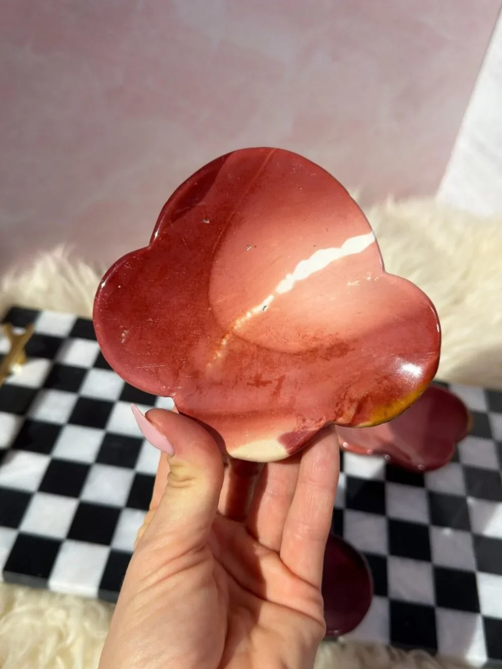 Mookite Cloud Dish Natural Australian Gemstone Bowl